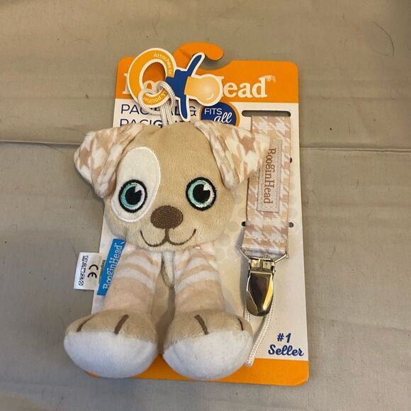 Boogie head pacifier keeper paci grip. Puppy - Picture 1 of 2